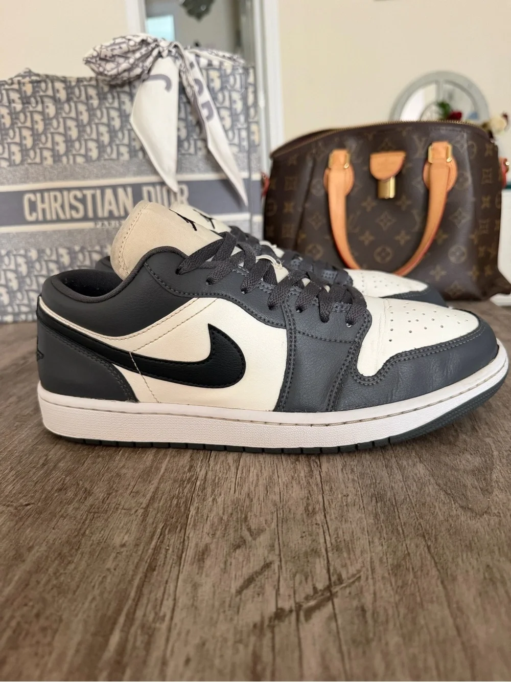 Jordan Women’s Low-Top Sneakers - Black & Cream